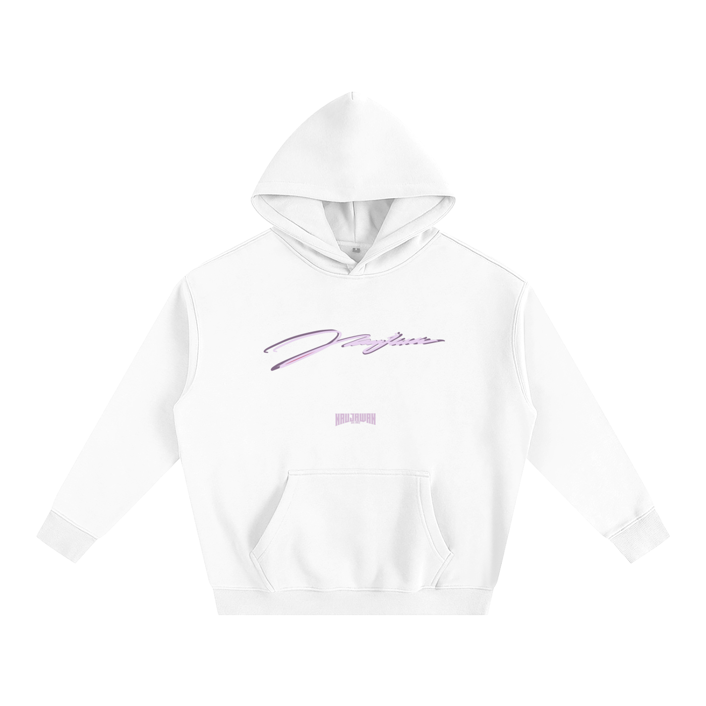 Naujawan 'Kaur' White Hoodie