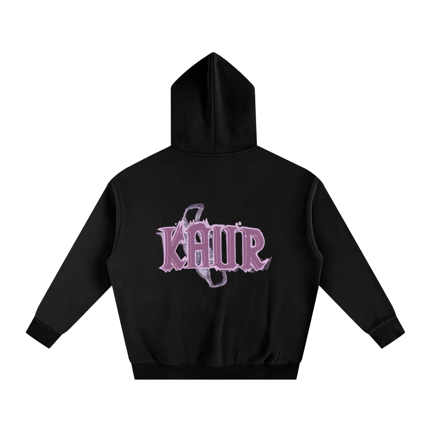 Naujawan 'Kaur' Black Hoodie