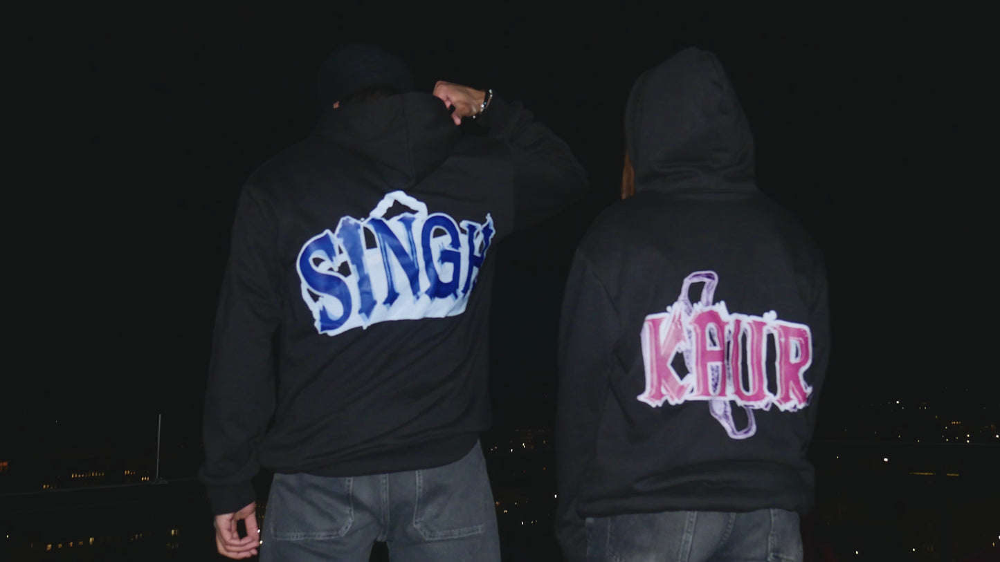 Naujawan 'Singh' Black Hoodie