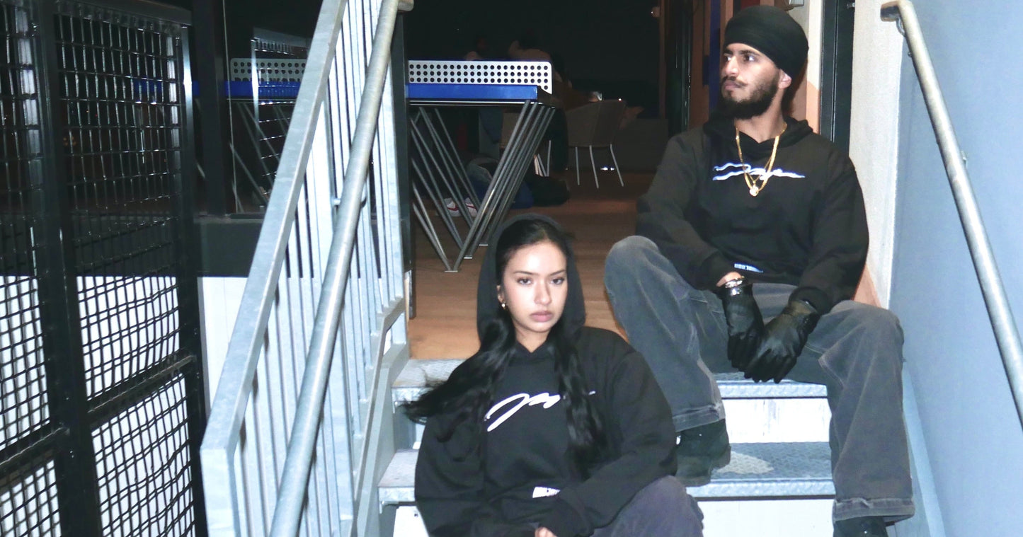 Naujawan 'Singh' Black Hoodie