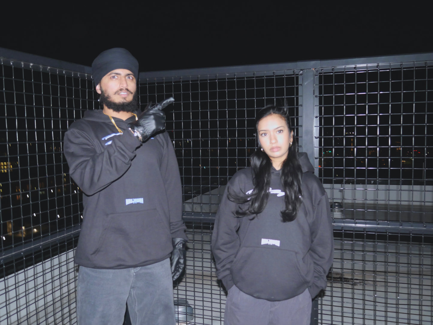 Naujawan 'Singh' Black Hoodie
