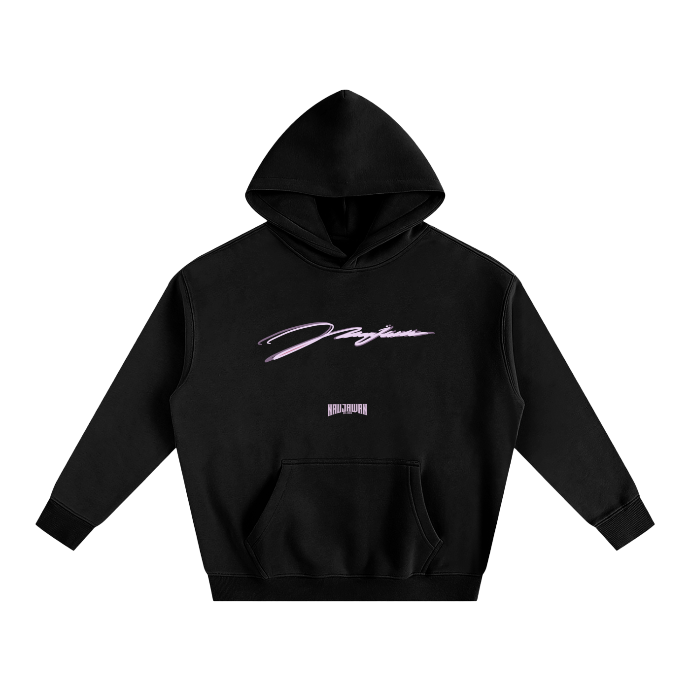 Naujawan 'Kaur' Black Hoodie