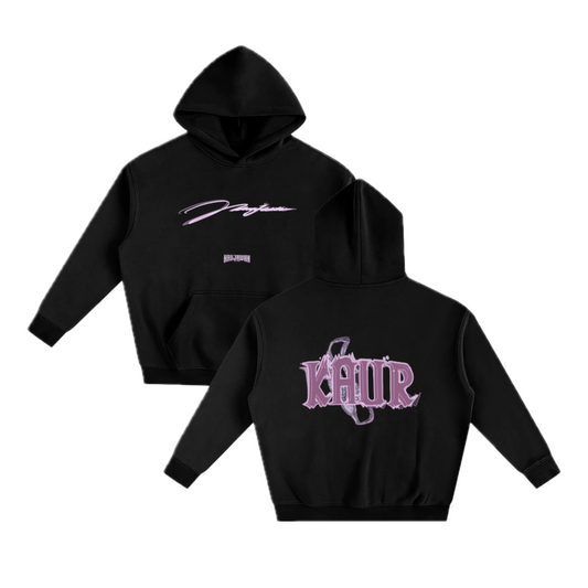 Naujawan 'Kaur' Black Hoodie