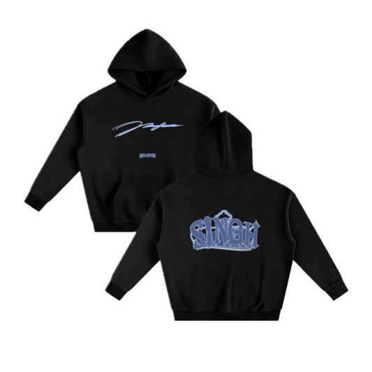 Naujawan 'Singh' Black Hoodie
