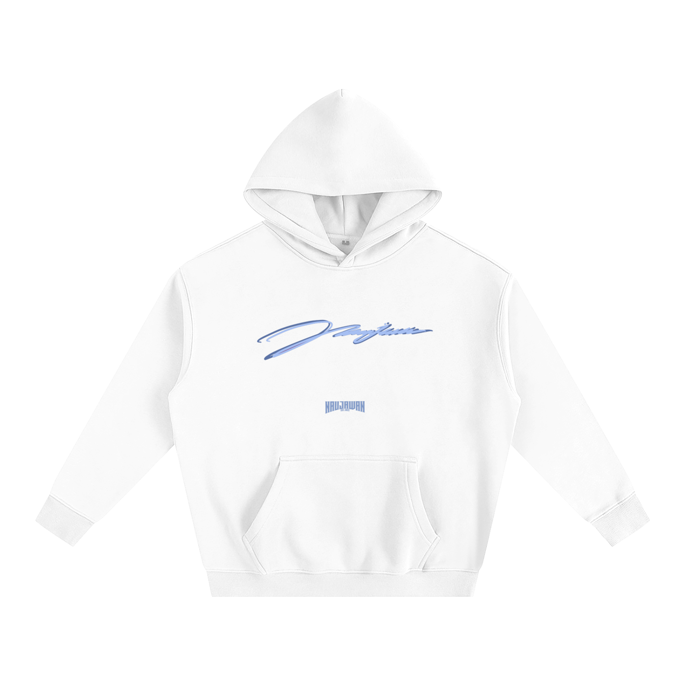 Naujawan 'Singh' White Hoodie