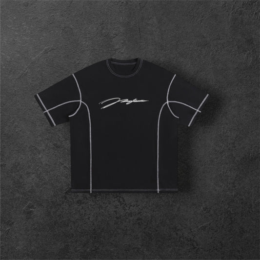 Naujawan 'Stitched Lines' Tee