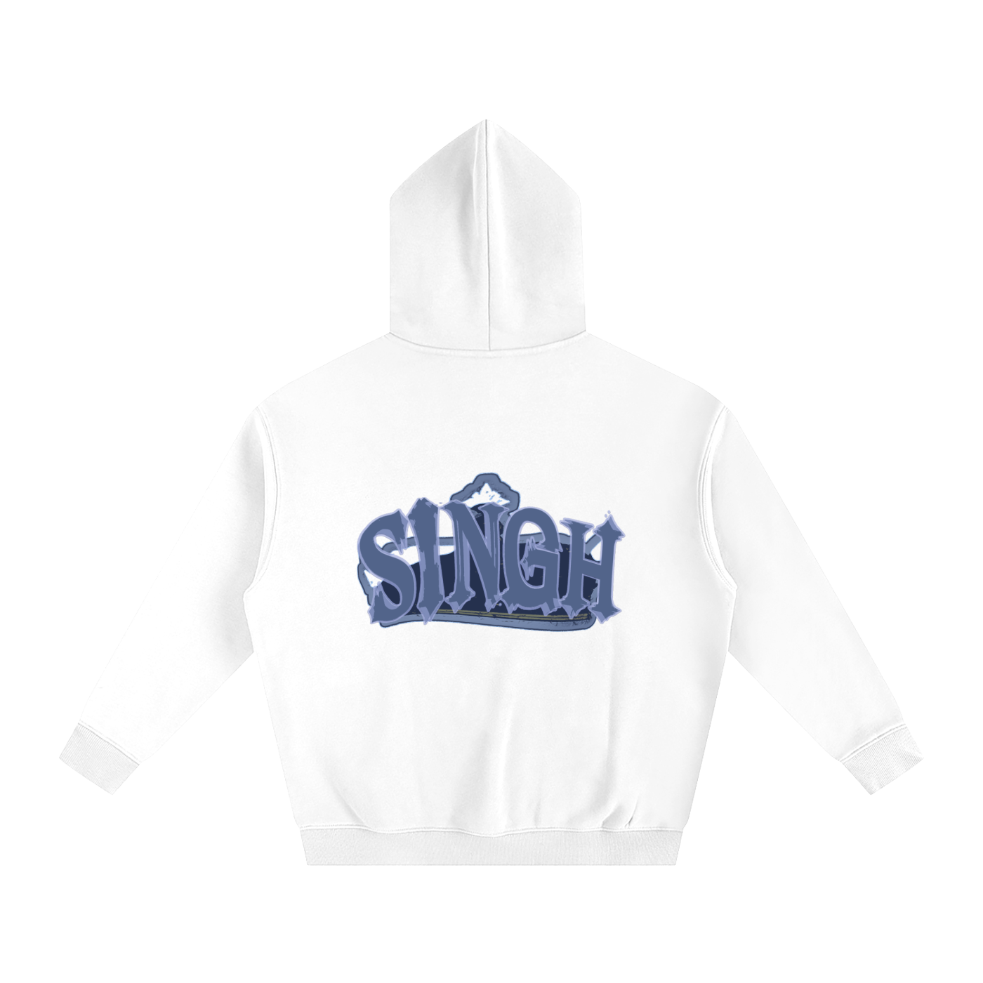 Naujawan 'Singh' White Hoodie