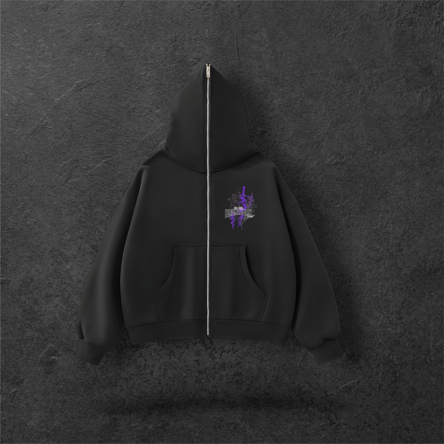 Naujawan Elevated 'Flower of Panjab' Full Zip