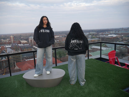 Naujawan 'Panjab' Heavy Acid Wash Hoodie