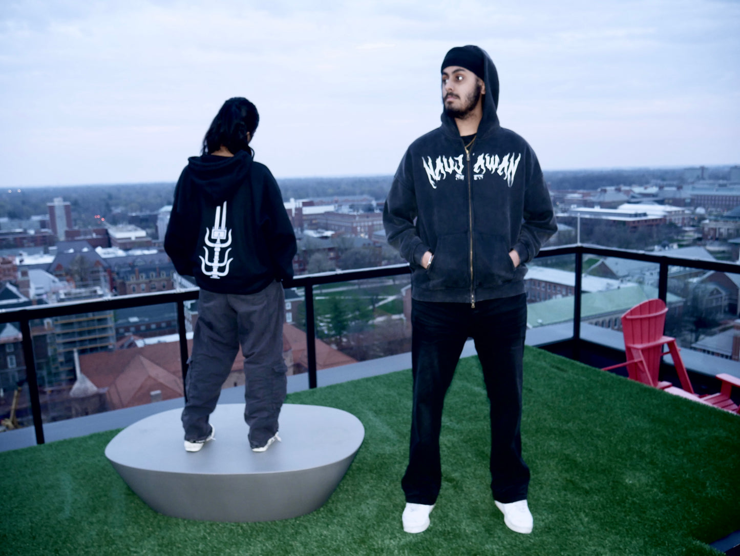 Naujawan Elevated 'Shastar' Zip-up