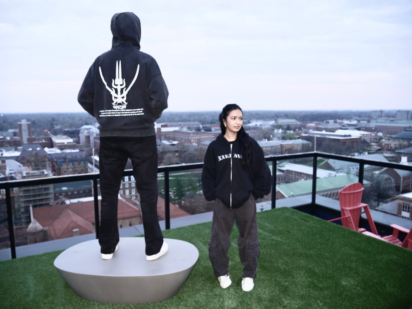 Naujawan Elevated 'Shastar' Zip-up