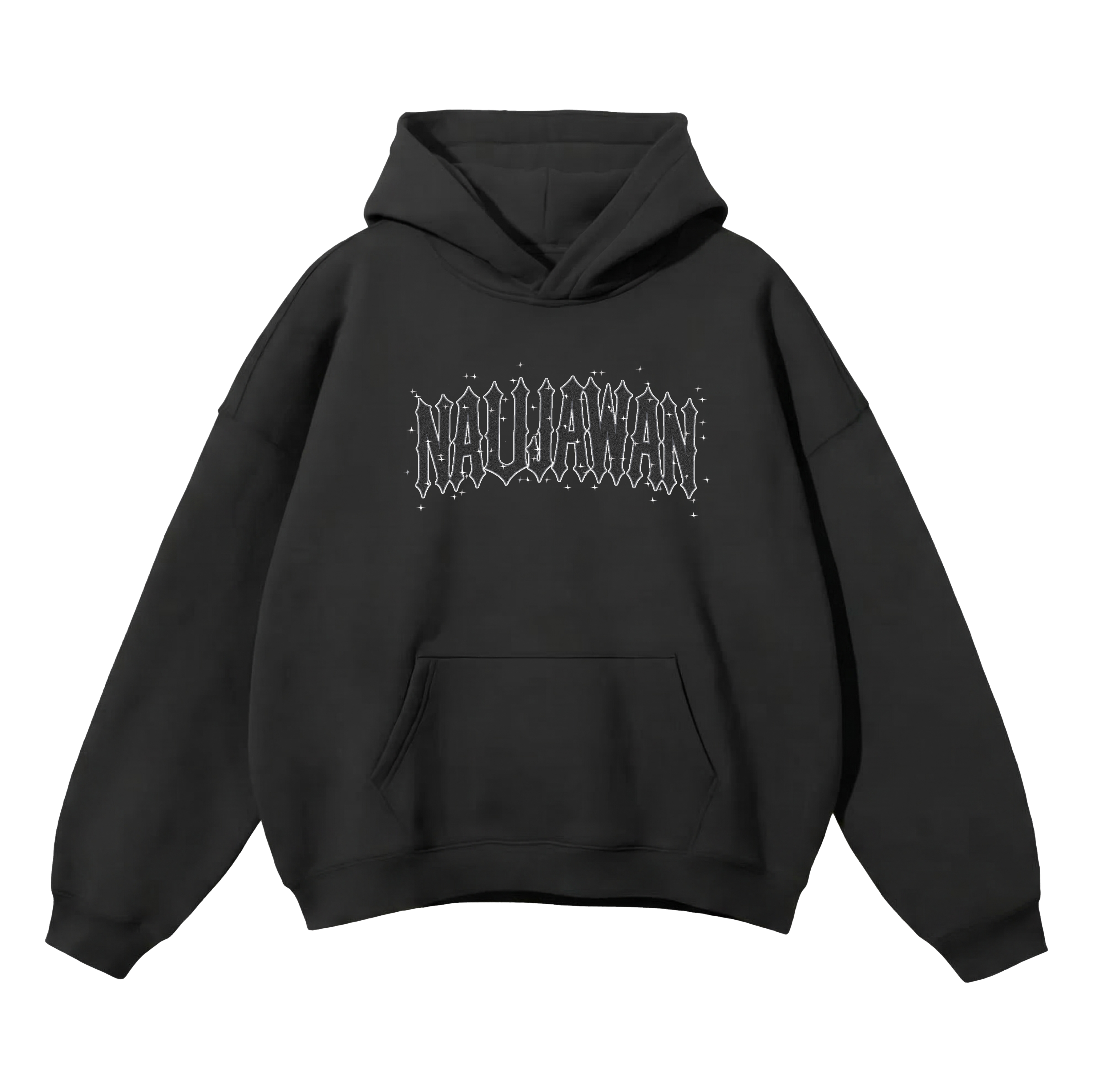 Naujawan ‘Stars’ Hoodie [black]