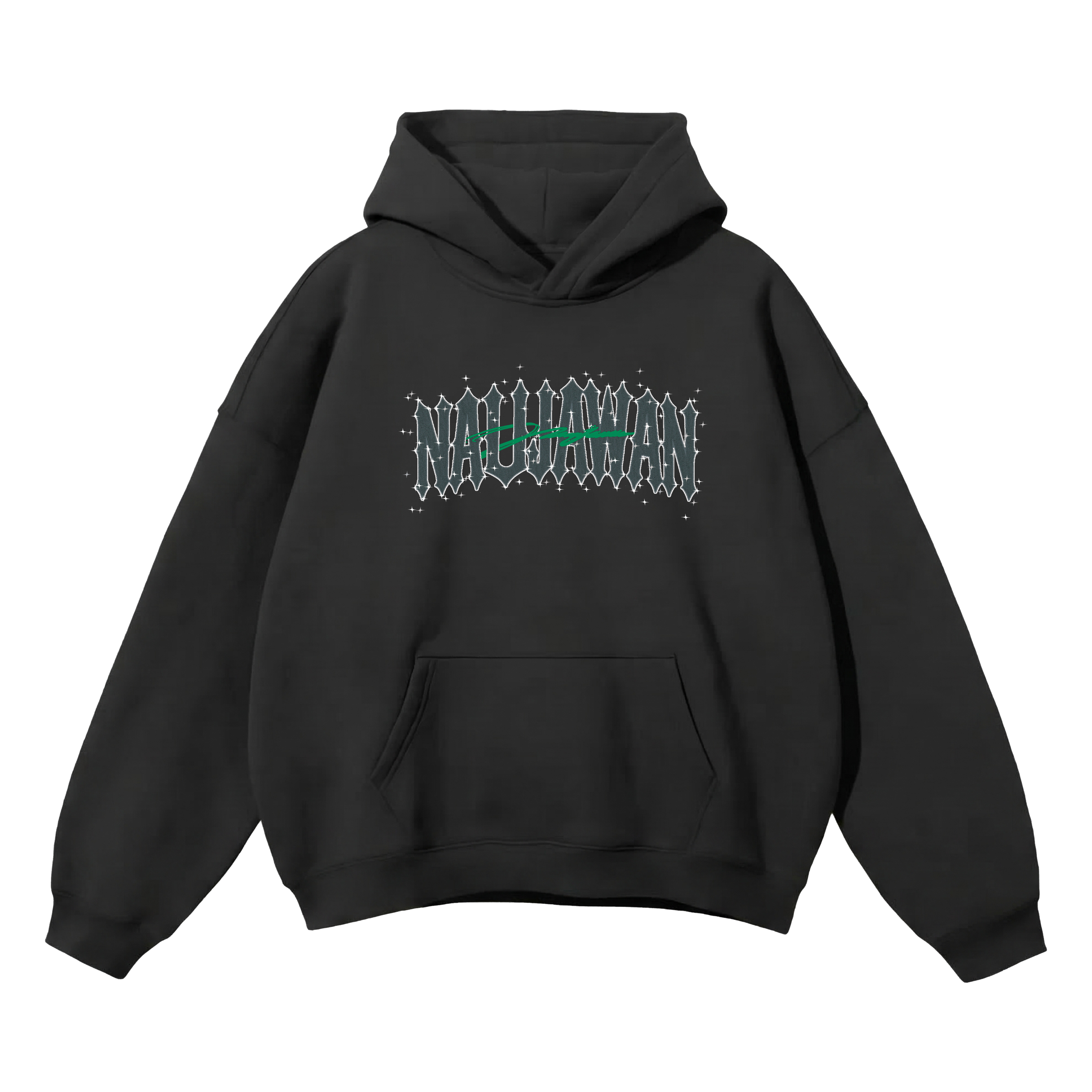 Naujawan ‘Stars’ Hoodie [green]