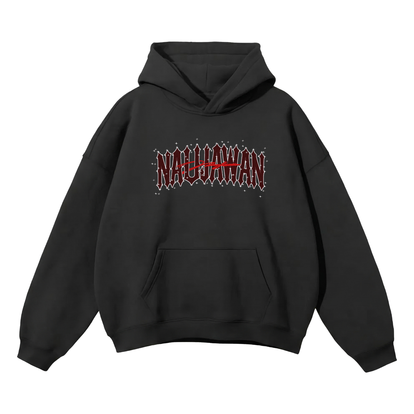 Naujawan ‘Stars’ Hoodie [red]