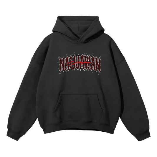 Naujawan ‘Stars’ Hoodie [red]